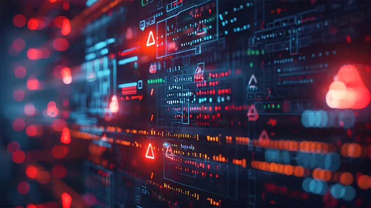 Cyber threats photo illustration